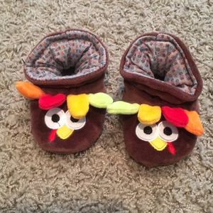 Baby Boy Turkey Booties